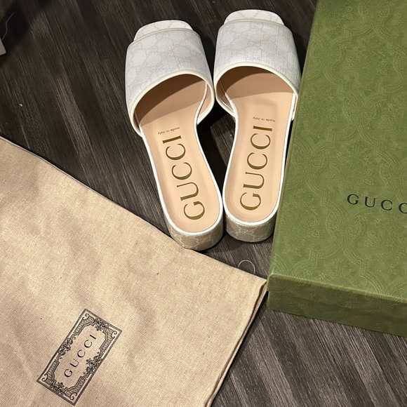 Authentic Gucci Sandals - worn once - *New* - Picture 6 of 6
